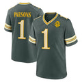GB.Packers #1 Micah Parsons Player Green 2026 Rivalries Collection Home Game Edoa Stitched Jerseys