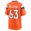 Kdoa D.Broncos #63 Alex Palczewski Orange Team Game Jersey