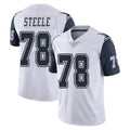 D.Cowboys #78 Terence Steele Player White-Navy Limited Color Rush Vapor Untouchable Home Game Xdoa Stitched Jerseys