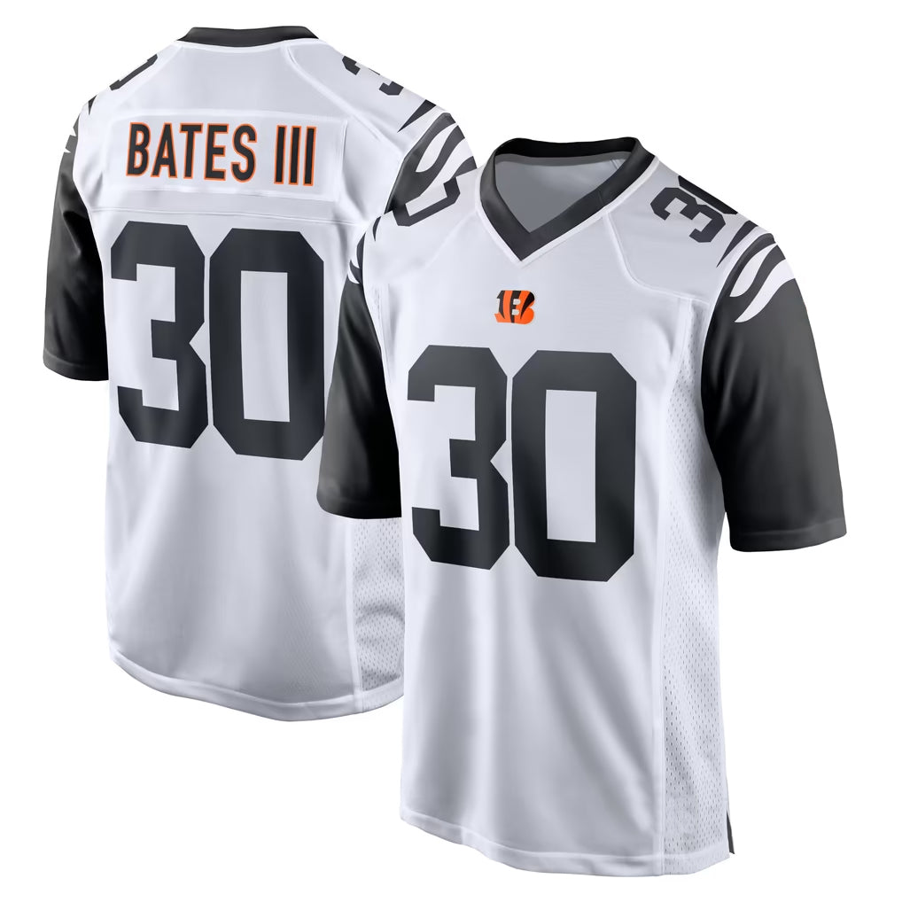 C.Bengals #30 Chase Brown Player White Alternate Home Game Kdoa Stitched Jerseys