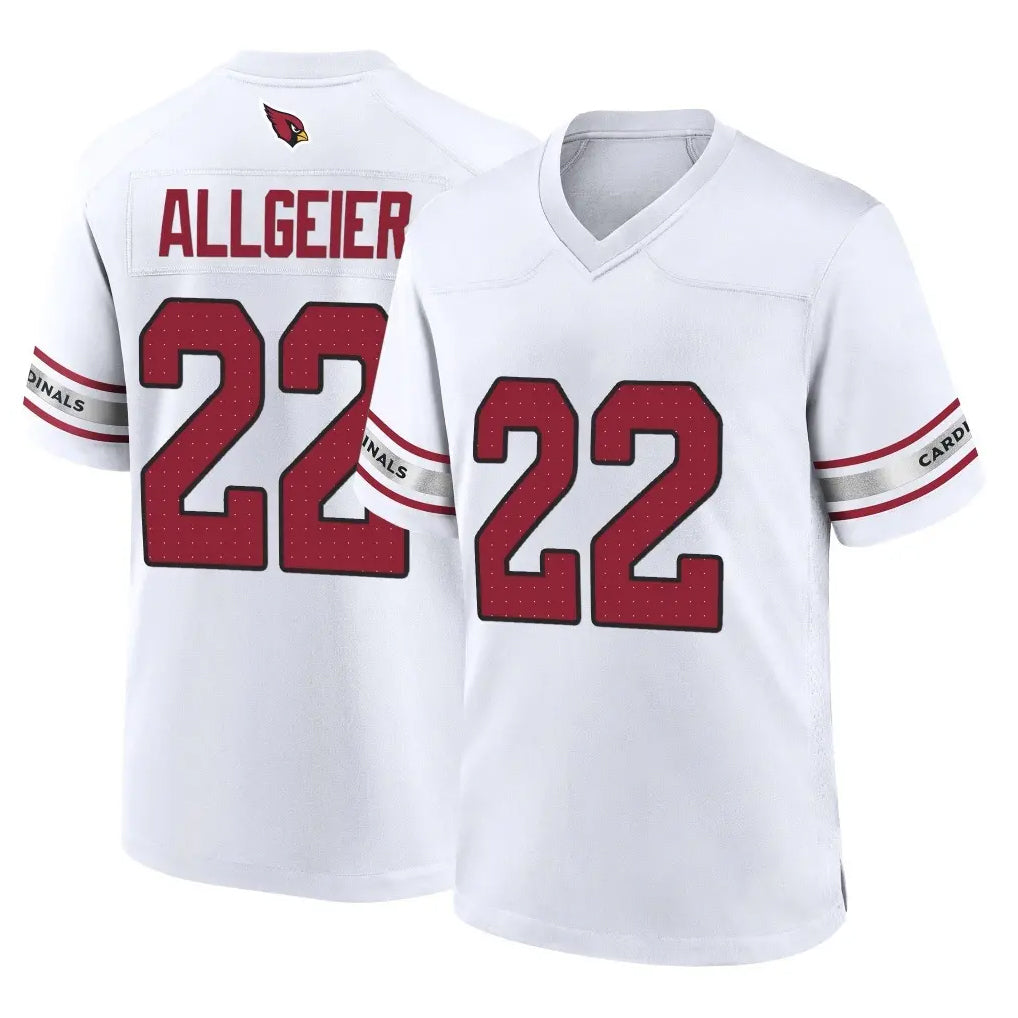 A.Cardinals #22 Tyler Allgeier Player White Home Game Kdoa Stitched Jerseys