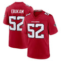 A.Falcons #52 Samson Ebukam Player Red Team Color Home Game Kdoa Stitched Jerseys