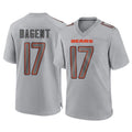 C.Bears #17 Tyson Bagent Player Gray Atmosphere Fashion Game Kdoa Stitched Jerseys