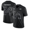 SF.49ers #54 Fred Warner Player Black Limited 2026 Salute to Service Home Game Kdoa Stitched Jerseys