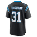 Kdoa C.Panthers #31 Corey Thornton Black Team Game Jersey