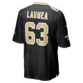 Kdoa NO.Saints #63 Sataoa Laumea Black Team Game Jersey
