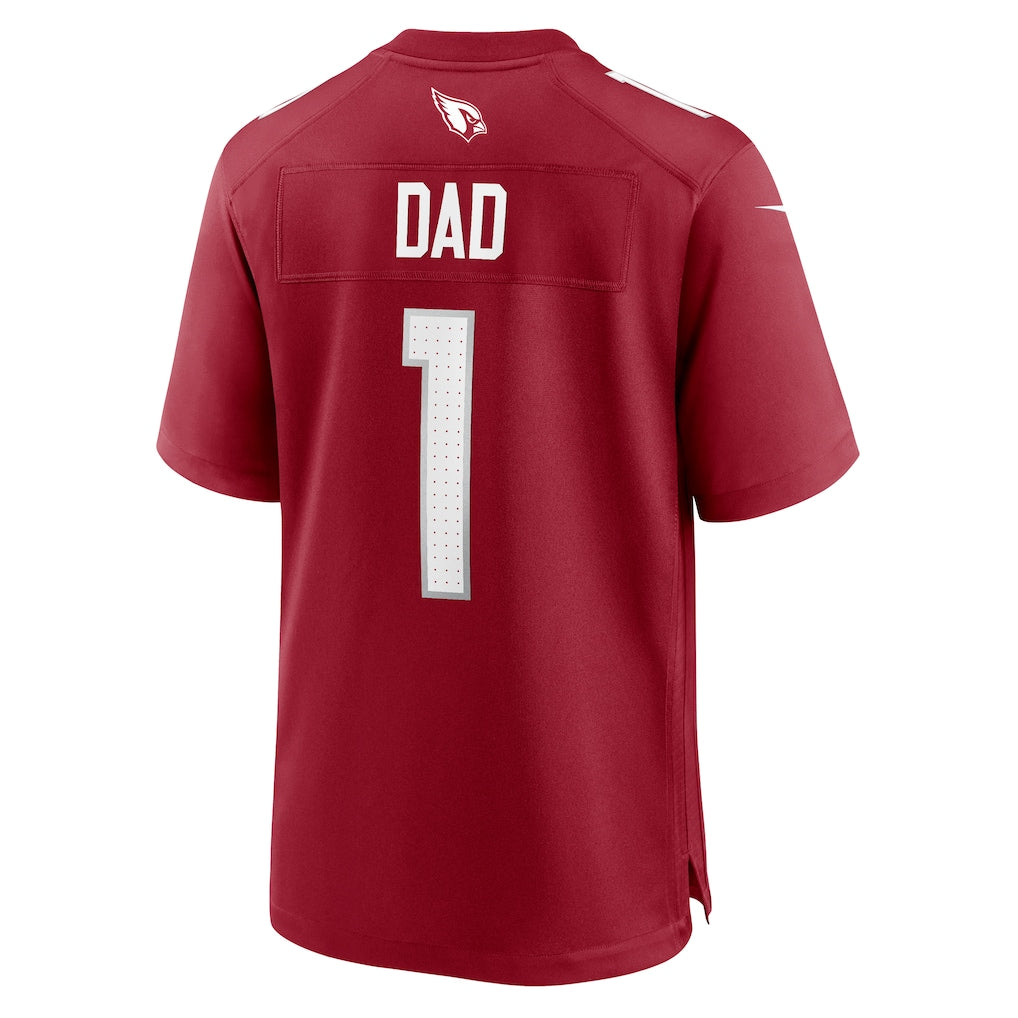 Kdoa A.Cardinals #1 Dad Cardinal Team Game Jersey