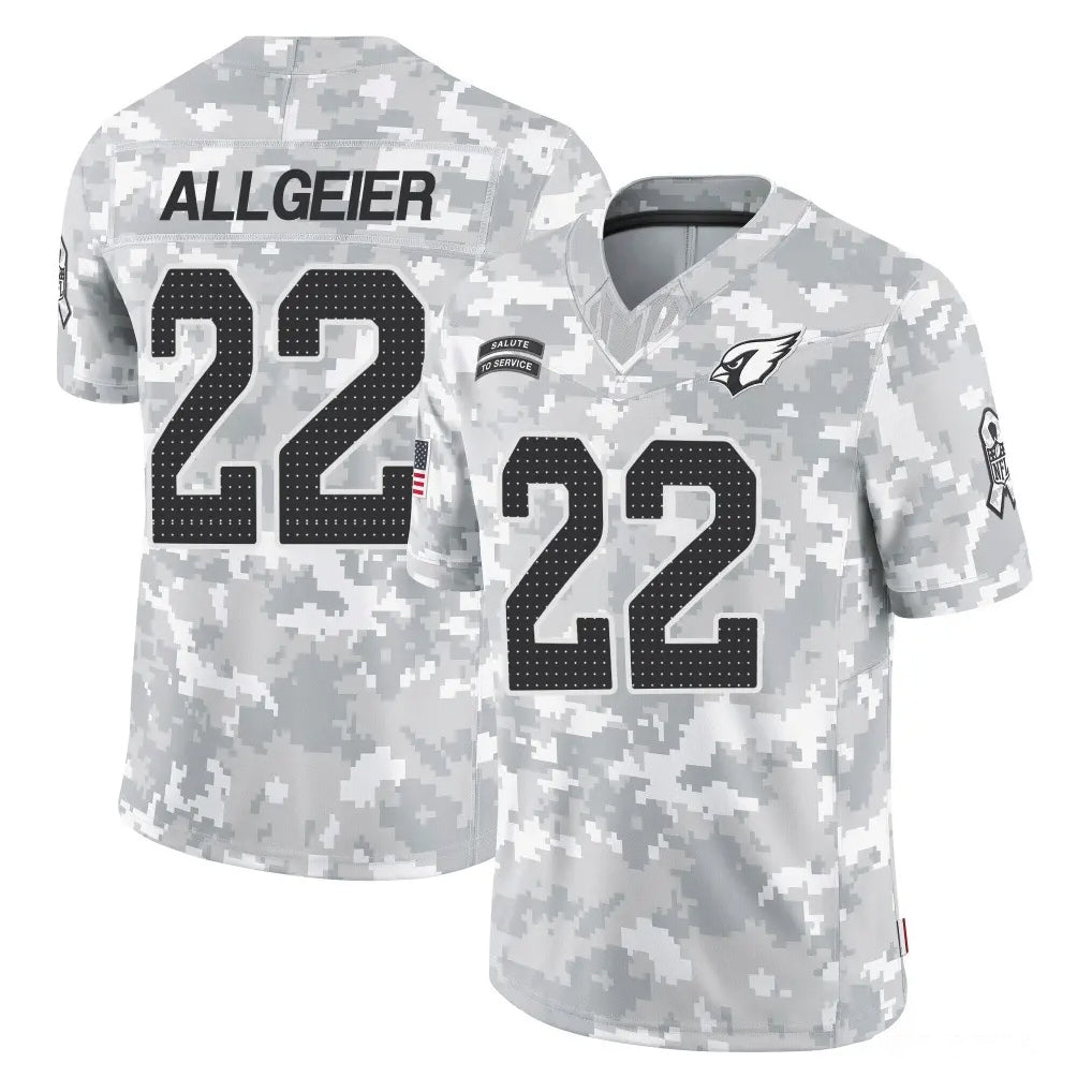 A.Cardinals #22 Tyler Allgeier Player Arctic Camo Limited Salute To Service Home Game Kdoa Stitched Jerseys
