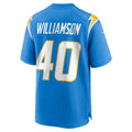 Kdoa LA.Chargers #40 Kendall Williamson Powder Blue Team Game Jersey