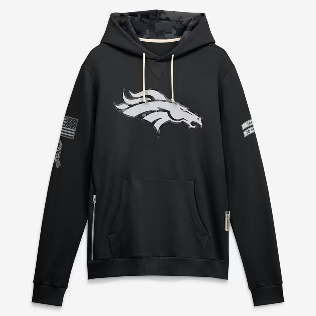 D.Broncos 2026 Black Logo Pullover Hoodies Limited Game Kdoa Stitched Jerseys