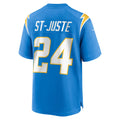 Kdoa LA.Chargers #24 Benjamin St-Juste Powder Blue Team Game Jersey