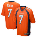 D.Broncos #7 John Elway Player Orange Game Kdoa Stitched Jerseys