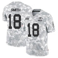 GB.Packers #18 Jonnu Smith Player Arctic Camo Salute To Service Limited Kdoa Stitched Jerseys