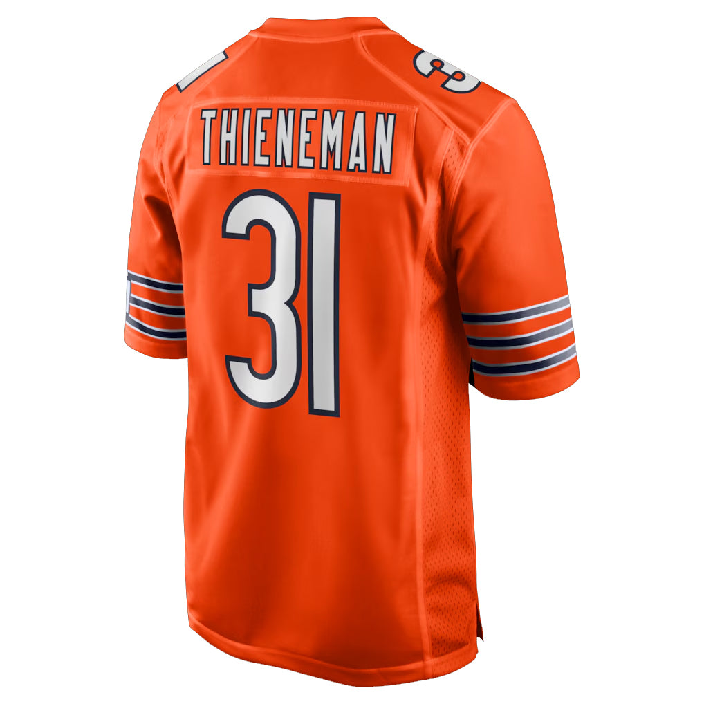 C.Bears #31 Dillon Thieneman Player Orange Home Game Kdoa Stitched Jerseys