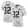 A.Falcons #32 Cash Jones Player Camo Salute to Service Limited Kdoa Stitched Jerseys