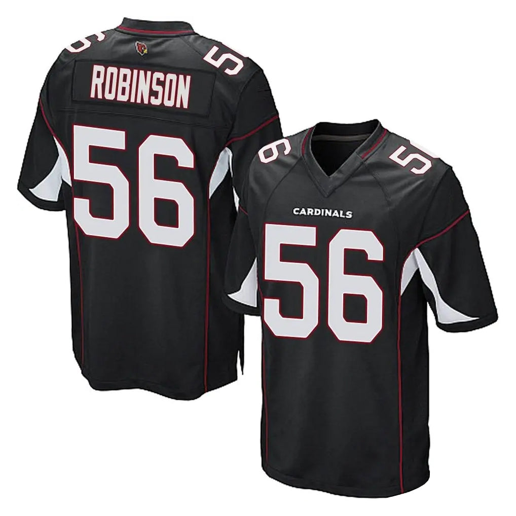 A.Cardinals #56 Darius Robinson Player Black Home Game Kdoa Stitched Jerseys