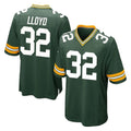 GB.Packers #32 MarShawn Lloyd Player Green Home Game Kdoa Stitched Jerseys