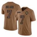 GB.Packers #7 Javon Bullard Player Brown Salute To Service Limited Kdoa Stitched Jerseys