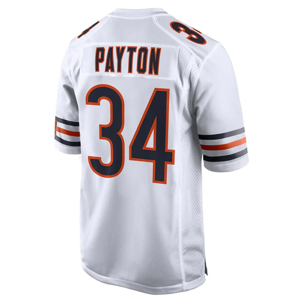 C.Bears #34 Walter Payton Player White Home Game Kdoa Stitched Jerseys
