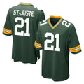 GB.Packers #21 Benjamin St-Juste Player Green Home Game Kdoa Stitched Jerseys