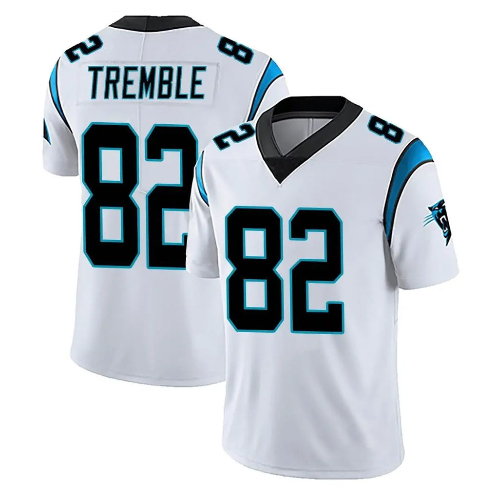 C.Panthers #82 Tommy Tremble Player White Vapor Untouchable Limited Game Kdoa Stitched Jerseys