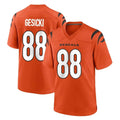 C.Bengals #88 Mike Gesicki Player Orange Home Game Kdoa Stitched Jerseys