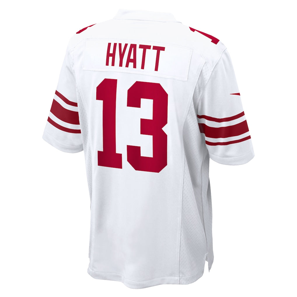 Kdoa NY.Giants #13 Jalin Hyatt White Game Jersey