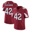 A.Cardinals #42 Dadrion Taylor-Demerson Player Cardinal Vapor Limited Home Game  Kdoa Stitched Jerseys