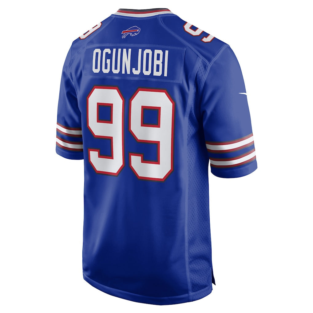 Kdoa B.Bills #99 Larry Ogunjobi Royal Team Game Jersey
