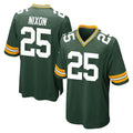 GB.Packers #25 Keisean Nixon Player Green Home Game Kdoa Stitched Jerseys