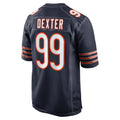 C.Bears #99 Gervon Dexter Sr. Player Navy Home Game Kdoa Stitched Jerseys