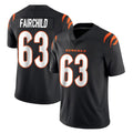C.Bengals #63 Dylan Fairchild Player Black Vapor Untouchable Limited Home Game Kdoa Stitched Jerseys