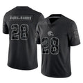 C.Browns #28 Emmanuel McNeil-Warren Player Black Reflective Home Game Kdoa Stitched Jerseys