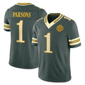 GB.Packers #1 Micah Parsons Player Green Limited 2026 Rivalries Collection Home Game Edoa Stitched Jerseys