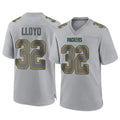 GB.Packers #32 MarShawn Lloyd Player Gray Atmosphere Fashion Home Game Kdoa Stitched Jerseys