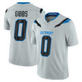 D.Lions #0 Jahmyr Gibbs Player Silver Limited 2026 Rivalries Collection Home Game Kdoa Stitched Jerseys