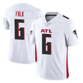 A.Falcons #6 Nick Folk Player White Vapor Untouchable Limited Home Game Kdoa Stitched Jerseys