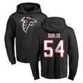 A.Falcons #54 Brandon Dorlus Player Black LOGO Pullover Hoodies Home Game Kdoa Stitched Jerseys