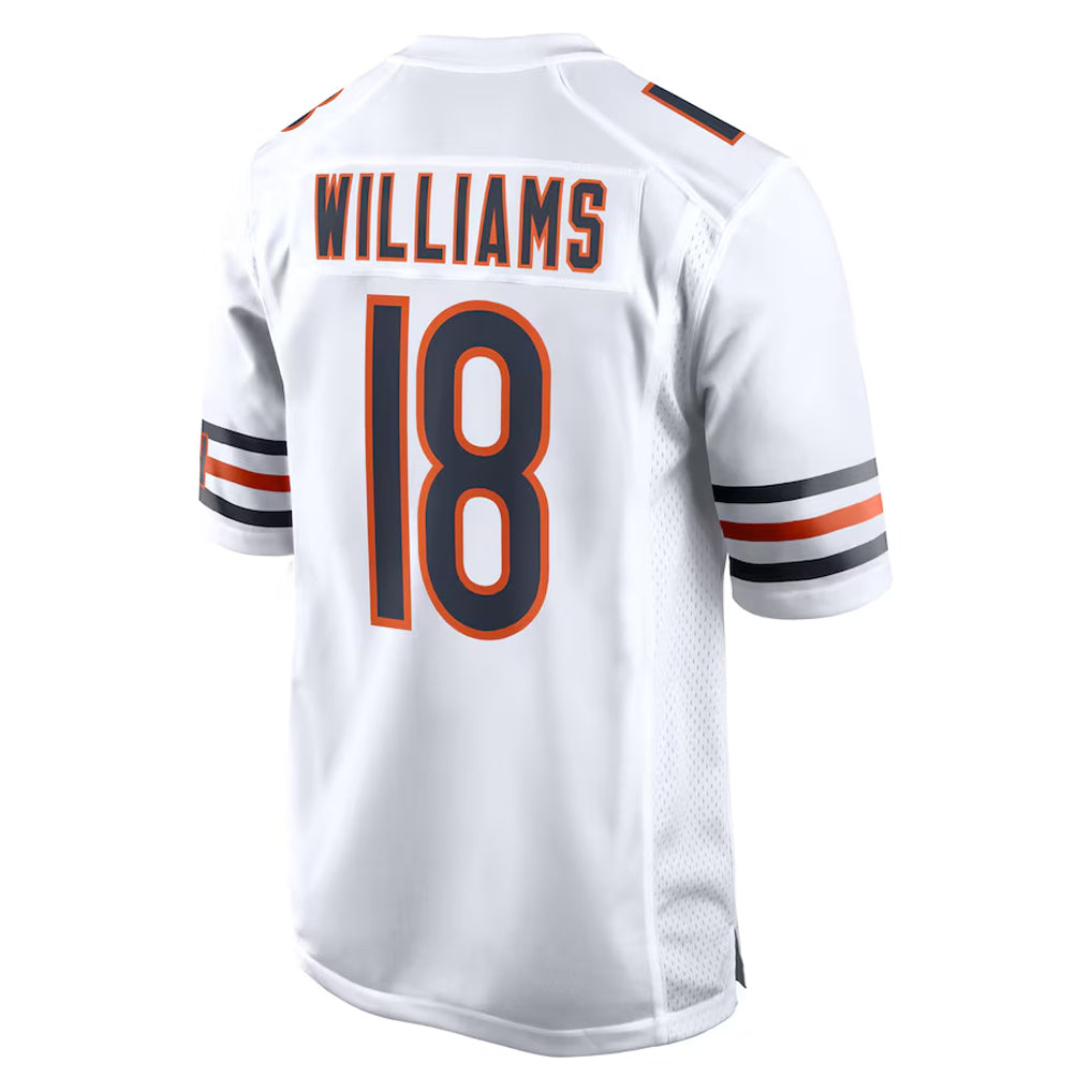 C.Bears #18 Caleb Williams Player White Home Game Kdoa Stitched Jerseys
