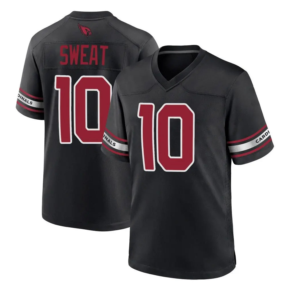 A.Cardinals #10 Josh Sweat Player Black Alternate Game Kdoa Stitched Jerseys