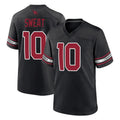 A.Cardinals #10 Josh Sweat Player Black Alternate Game Kdoa Stitched Jerseys