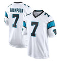 C.Panthers #7 Tre'von Moehrig Player White Game Kdoa Stitched Jerseys